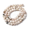 Natural White Moonstone Beads Strands G-I388-01-6mm-3