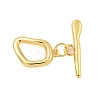 Brass Toggle Clasps KK-A223-29G-1