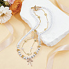 925 Sterling Silver Crystal Rhinestone Box Clasps STER-BC0004-41G-4