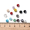 15 Colors Electroplate Glass Beads EGLA-JP0002-02E-6mm-3