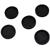 Natural Wood Cabochon Settings WOOD-WH0115-37B-B-1