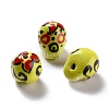 Handmade Porcelain Beads LAMP-F020-38B-5