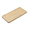 Rectangle Bamboo Bracelet Design Boards AJEW-D057-01-2