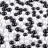 ABS Plastic Imitation Pearl Cabochons SACR-OC0001-02-3