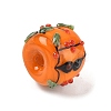 Handmade Lampwork Bumpy Beads LAMP-M025-01D-2