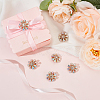 6Pcs Acrylic Rhinestone Buttons DIY-FG0004-60B-5