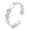 Non-Tarnish 304 Stainless Steel Cuff Bangles BJEW-K267-07P-3