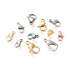 Stainless Steel Lobster Claw Clasps STAS-XCP0001-09-1