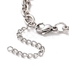 Non-Tarnish 304 Stainless Steel Cable Chain Bracelet for Men Women BJEW-E031-01P-01-3
