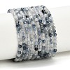 Natura Blue Rutilated Quartz Beads Strands GG-CBA3921-A05-3mm-2