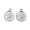 Non-Tarnish 304 Stainless Steel Pendants STAS-B032-36P-2