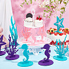 Ocean Series Felt Display Decorations DJEW-WH0058-39-4
