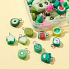 28Pcs 12 Style Handmade Polymer Clay Star Charms CLAY-FS0001-25-5