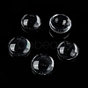 Transparent Glass Cabochons X-GGLA-R026-8mm-6