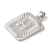 Rack Plating Brass Pendants KK-B092-42P-H-2