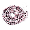 Baking Paint Glass Beads Strands DGLA-N016-8mm-03-2