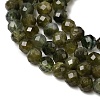 Natural Green Tourmaline Beads Strands X-G-L653-B03-3mm-4