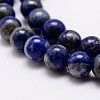 Natural Lapis Lazuli Beads Strands X-G-A163-07-8mm-3