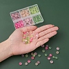 6 Style Imitation Gemstone & Opal Style Resin Beads and Glass Beads RESI-YW0001-14-6
