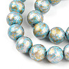 Synthetic Turquoise Beads Strands TURQ-T004-08A-08-4