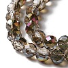 Half Golden Plated Electroplate Beads Strands EGLA-H104-08A-HP02-3