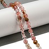 Tigerskin Glass Beads Strands G-E571-A07-01-2