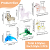 6Pcs 6 Styles Home Decorations LAMP-NB0002-03B-2