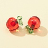 Transparent Korea Acrylic Pendants OACR-FS0001-43-5