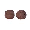 Thread Honeycomb Silicone Beads SI-JX0024A-38-1
