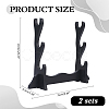 2-Tier MDF Board Sword Display Rack ODIS-WH0043-257B-2