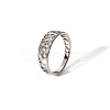 Hollow Design 304 Stainless Steel Ring NC4240-6-1