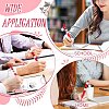 DIY Red Series Personalized Beadable Pen Sets DIY-SZ0009-91-6
