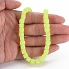 Handmade Polymer Clay Beads Strands X-CLAY-T020-09H-5