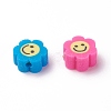 Handmade Polymer Clay Beads X-CLAY-I010-13-2