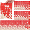 100Pcs Bowknot Printed Eco-Friendly Reusable Bags ABAG-SP0001-61A-D-7