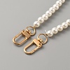 Plastic Imitation Pearl Bead Bag Straps FIND-WH0143-57B-G-2