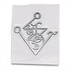 Self Adhesive Brass Stickers DIY-I044-20P-1