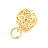 Brass Pendants KK-H073-01B-G-2