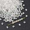 Bicone AB Color Plated Eco-Friendly Transparent Acrylic Beads X-TACR-A003-4mm-22-1