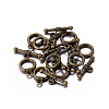 Tibetan Style Alloy Toggle Clasps MLF0034Y-NF-2