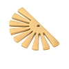 Ion Plating(IP) 304 Stainless Steel Pendants STAS-B056-17G-02-2