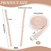 1 Set Women's Wedding Dress Zipper Replacement DIY-BC0009-93C-2