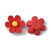 Opaque Resin Cabochons RESI-WH0026-75C-07-1