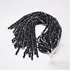 Imitate Austrian Crystal Bicone Glass Beads Strands GLAA-F029-5x5mm-02-3