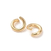 Brass Open Jump Rings KK-G604-08G-07-2