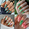 Stainless Steel DIY Nail Art Templates MRMJ-WH0092-072-6