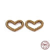 925 Sterling Silver Spring Gate Rings STER-D036-04AG-4