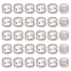 Alloy Rhinestone Shank Buttons DIY-MA0005-99B-1