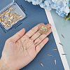 120Pcs Brass Pendant KK-BBC0010-79-3