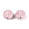 Windmill Spiral Pattern Vintage Handmade Porcelain Beads PORC-N013-19-01-2